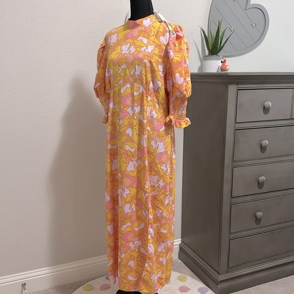 River Island Floral Midi Dress - Picture 1 of 7